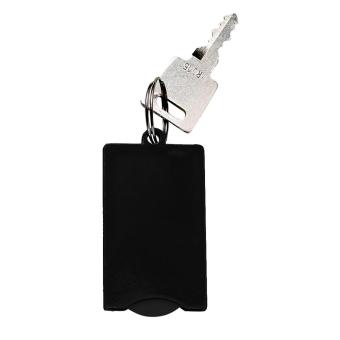 Chip keyring "Square" Black