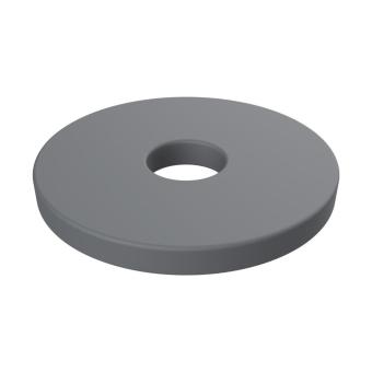 Shopping cart chip "1 Euro" Convoy grey