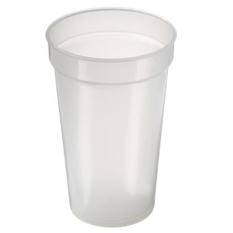Trinkbecher "Pfand" 0,4 l Milchig-transparent