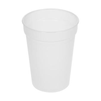 Trinkbecher "Pfand" 0,3 l Milchig-transparent