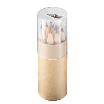 Colouring pencil set "Sharpener" Brown