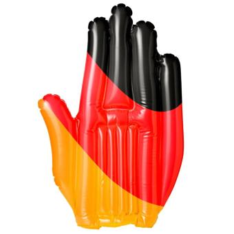 Aufblasbare Winkehand "Deutschland" Deutschland Farben