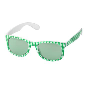 Spaßbrille "Bavaria" Weiß/grün