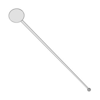 Cocktail-Rührstab "Rund" Transparent