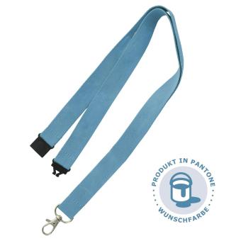 Lanyard Polyester Karabiner, Verschluss | 20mm | Pantone (Wunschfarbe)