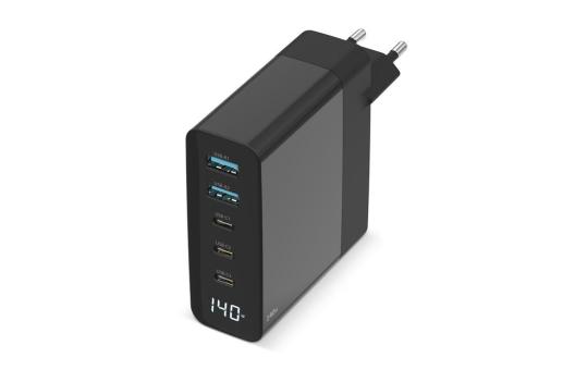 Sitecom CH-1003 140W GaN Power Delivery Wall Charger Schwarz