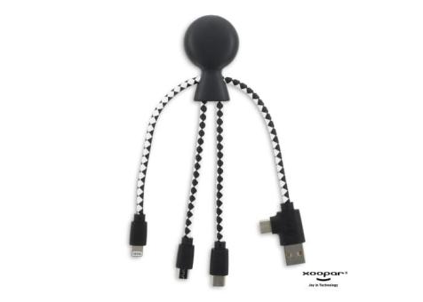 2081 | Xoopar Mr. Bio Charging cable Black