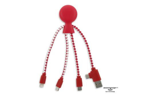 2081 | Xoopar Mr. Bio Charging cable Red