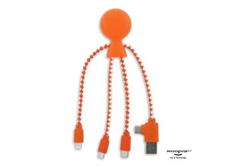 2081 | Xoopar Mr. Bio Charging cable Orange