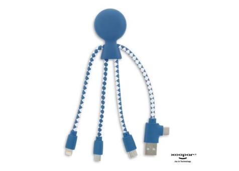2081 | Xoopar Mr. Bio Charging cable Aztec blue