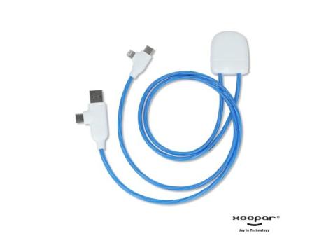 Xoopar Lighting Ice-C GRS Charging cable Aztec blue