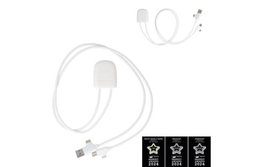 4034 - Xoopar Ice-Tag cable provided with Find My tracker White