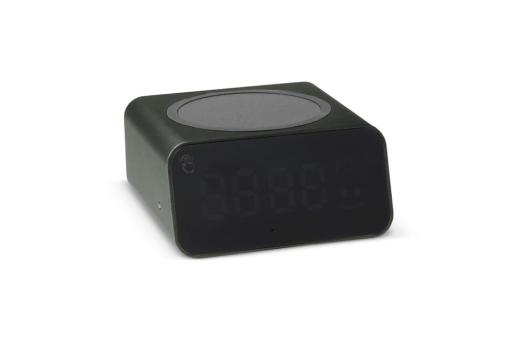 Xoopar GRS Reddi Charge PD clock with wireless charger Dark grey