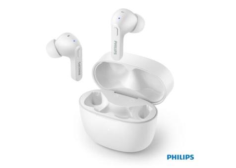 Philips Audio TAT2206 | Philips TWS In-Ear Earbuds With Silicon buds Weiß
