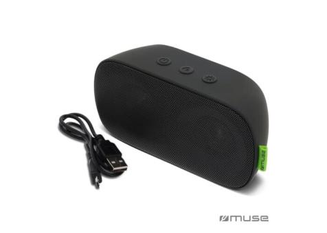 M-370 DJ | Muse 6W Bluetooth Speaker With Ambiance Light Black