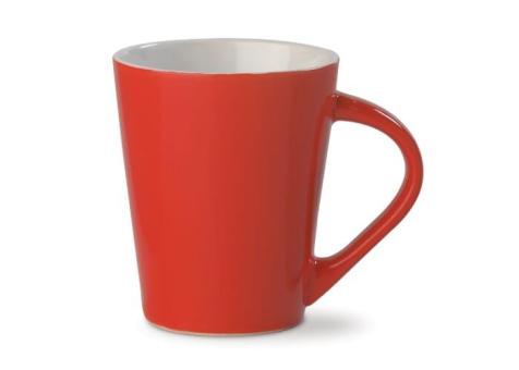 Bright red 'Nice' mug 270ml Red