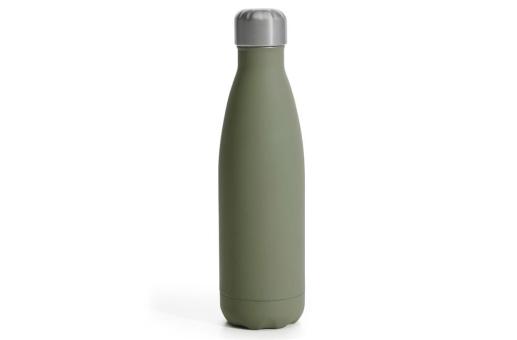 Sagaform Nils Steel Bottle Rubber 500ml Green