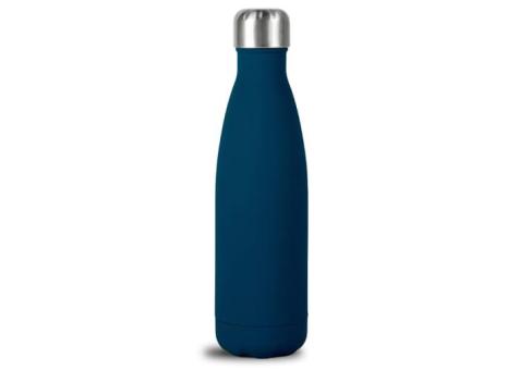 Sagaform Nils Steel Bottle Rubber 500ml Aztec blue