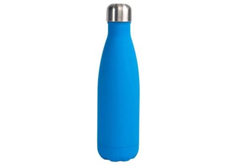 Sagaform Nils Steel Bottle Rubber 500ml Light blue