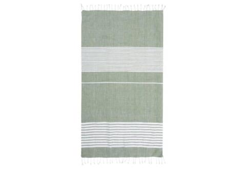 Sagaform Ella Hamam towel organic cotton 145x250cm Green