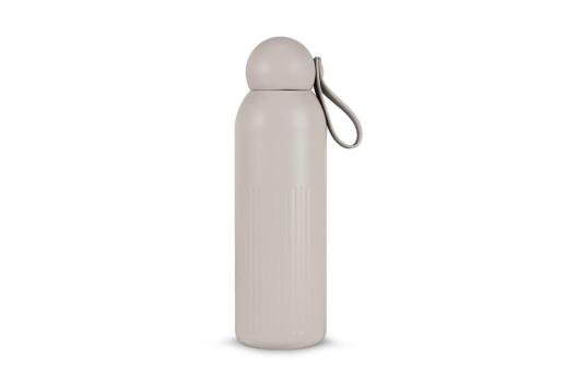 InSideOut Sagaform Tekla Stahlisolierflasche (recycelt) 500 ml Beige