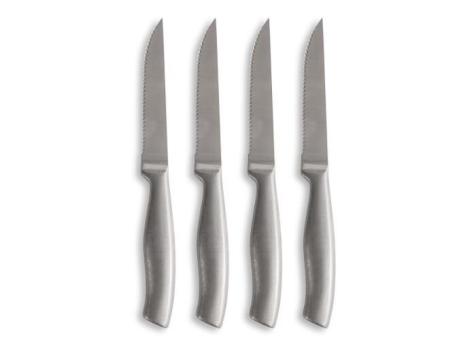 Sagaform Fredde BBQ Knives set of 4 Silver