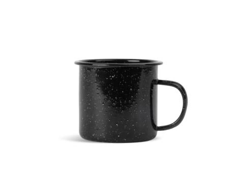 Sagaform Doris enamel mug Black