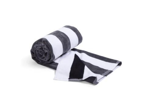 Lord Nelson Beach Towel 80x160 cm White/black