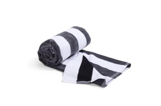 Lord Nelson Beach Towel 80x160 cm White/black