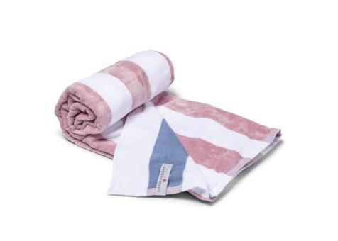 Lord Nelson Beach Towel 80x160 cm Pink/white