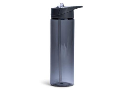 Lord Nelson Water Bottle With Straw 700ml Black