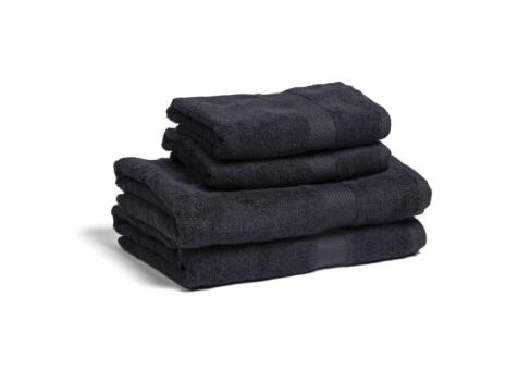 Lord Nelson Fairtrade towel 70x130cm set of 3 Black