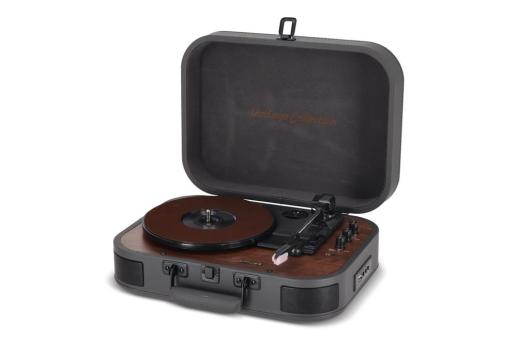 MT-207|Muse Vintage Turntable with BT-out Dark grey