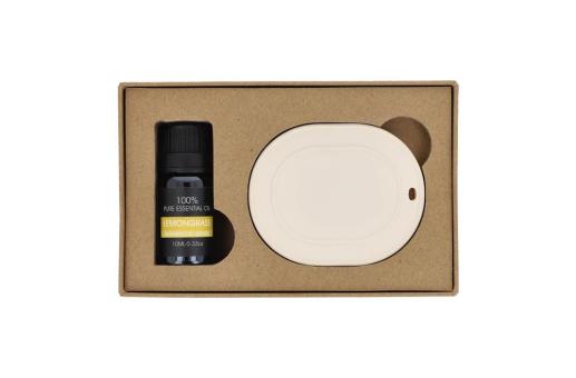 InSideOut Aroma Hanger Lemongrass oil 10 ml Light green