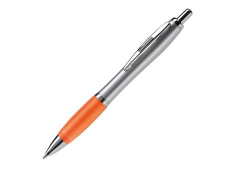 Kugelschreiber Hawaï Silver Silber orange