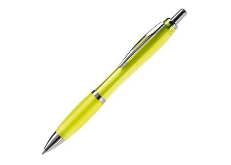 Kugelschreiber Hawaï transparent Transparent gelb