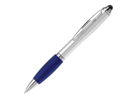 Kugelschreiber Hawaï mit Touch Blau/silber