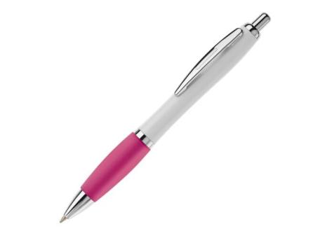 Kugelschreiber Hawaï weiß Rosa/weiß