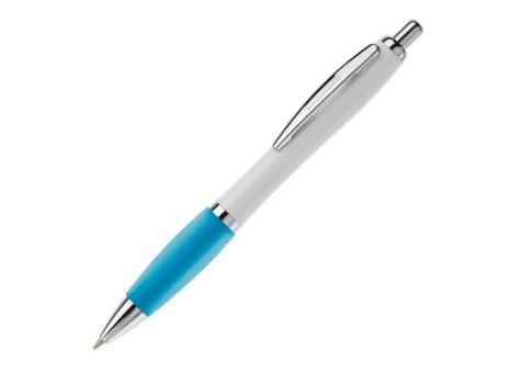 Kugelschreiber Hawaï weiß, hellblau Hellblau, offwhite