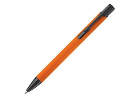 Kugelschreiber Alicante weiche Berührung Schwarz/orange