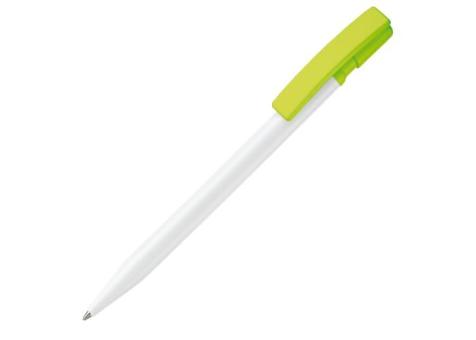 Kugelschreiber Nash Hardcolour Froschgrün/weiß