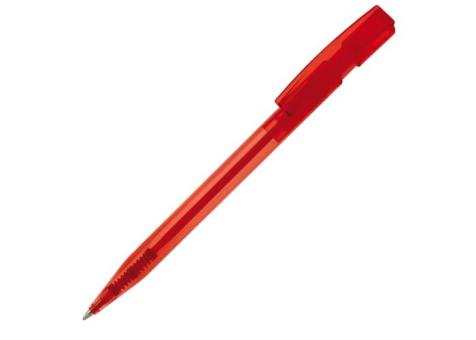 Kugelschreiber Nash Transparent Transparent rot