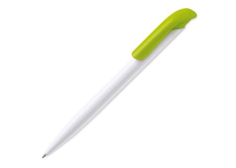 Kugelschreiber Modell Atlas Hardcolour Froschgrün/weiß
