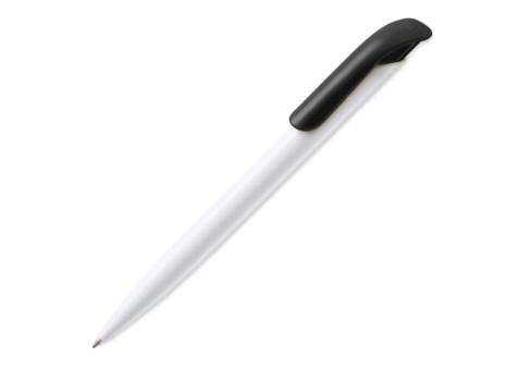 Kugelschreiber Modell Atlas Hardcolour Weiß/schwarz