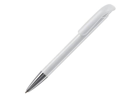 Kugelschreiber Atlas Hardcolour mit Metallspitze Weiß