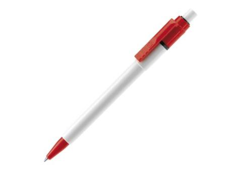 Stilolinea Kugelschreiber Baron Colour Hardcolour Weiß/rot