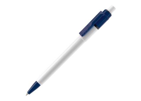 Ball pen Baron Colour hardcolour White/blue