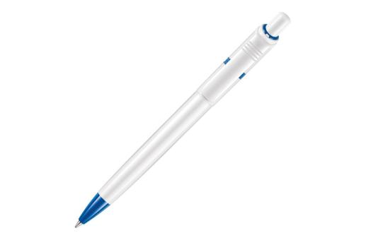 Kugelschreiber Ducal hardcolour Blau/weiß