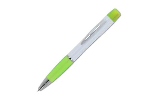 Ball pen Hawaii with tri-colour highlighter 