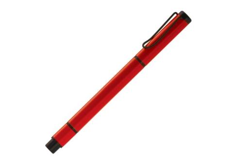 Kugelschreiber mit Textmarker 2in1 Rot